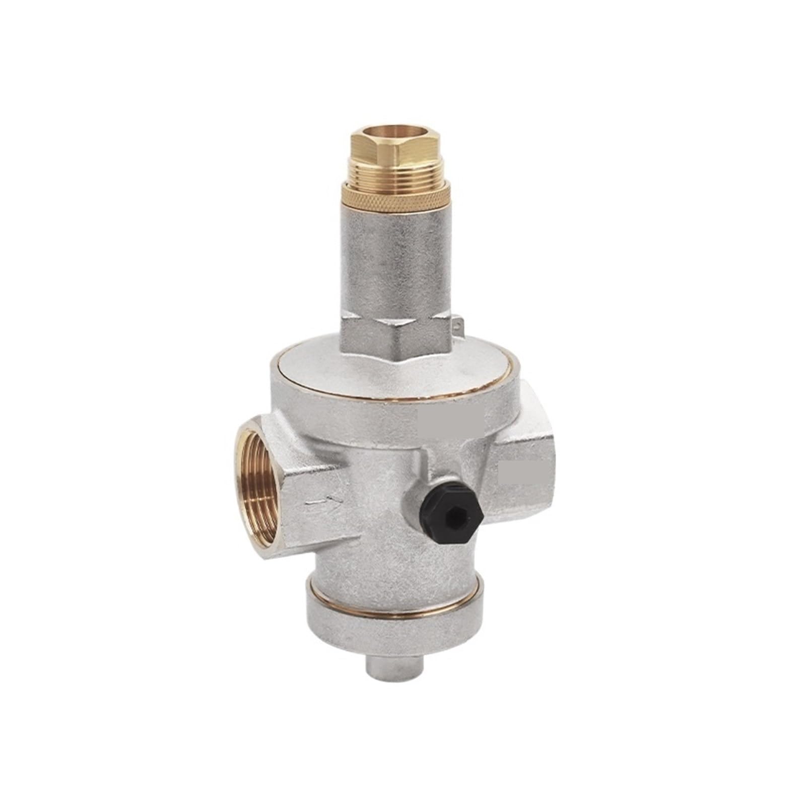 Wuuxlizmx One Color Pressure Reducing Valve Hpb59-1 Brass Diaphragm Pressure Reducing Valve(Yq-7026 1”)