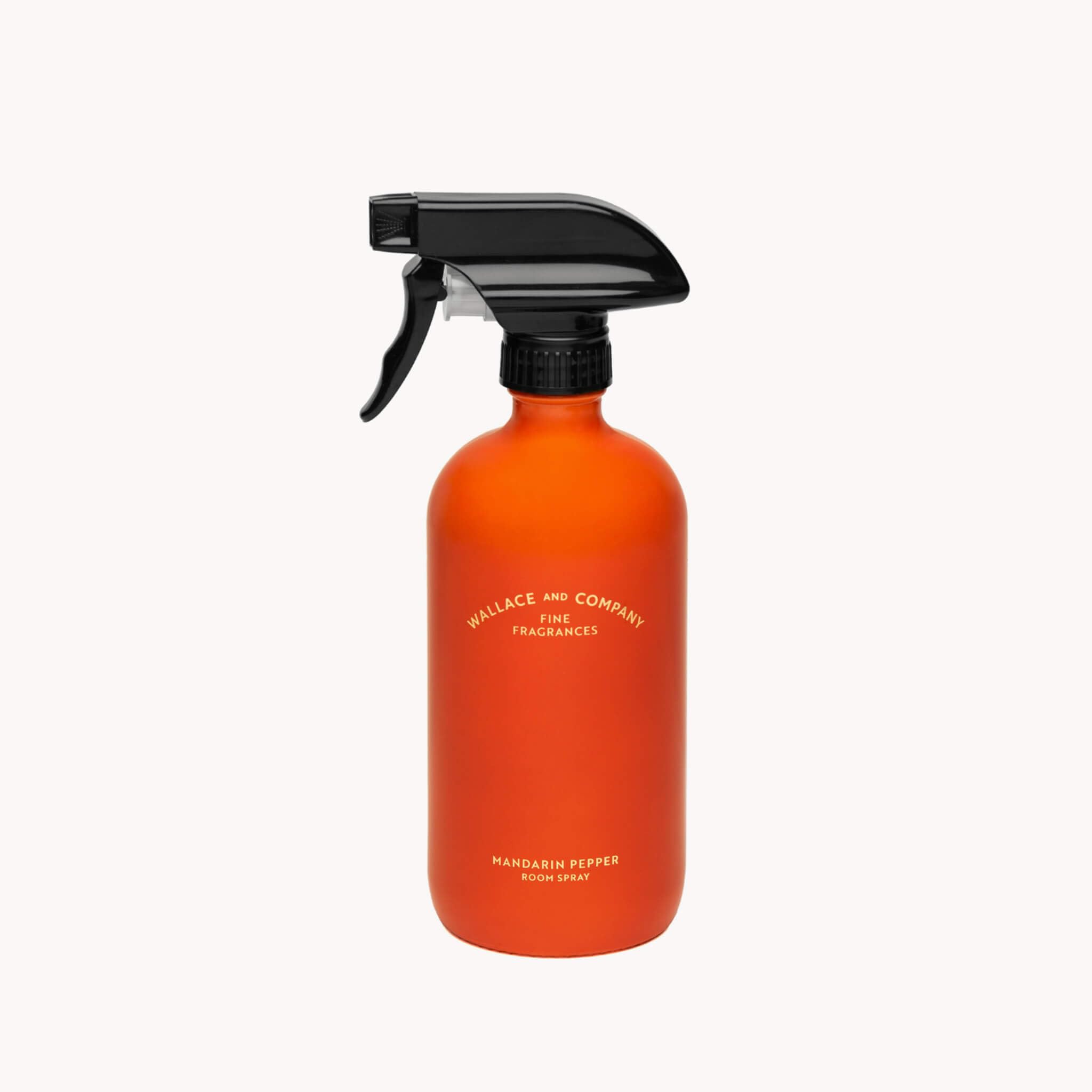 Signature Room Spray | Home Fragrance for Linen and Sheets | Room Essentials in Amber Glass | Bedding and Fabric Freshener | 500ml (Mandarin Pepper)