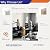 Reverbeon 4PCS Acoustic Panels, 24"x12" Fabric Acoustic Panels for Walls, Self-Adhesive Sound Absorbing Panels for Home, Office, Studios (Slate Navy & Chalk White)