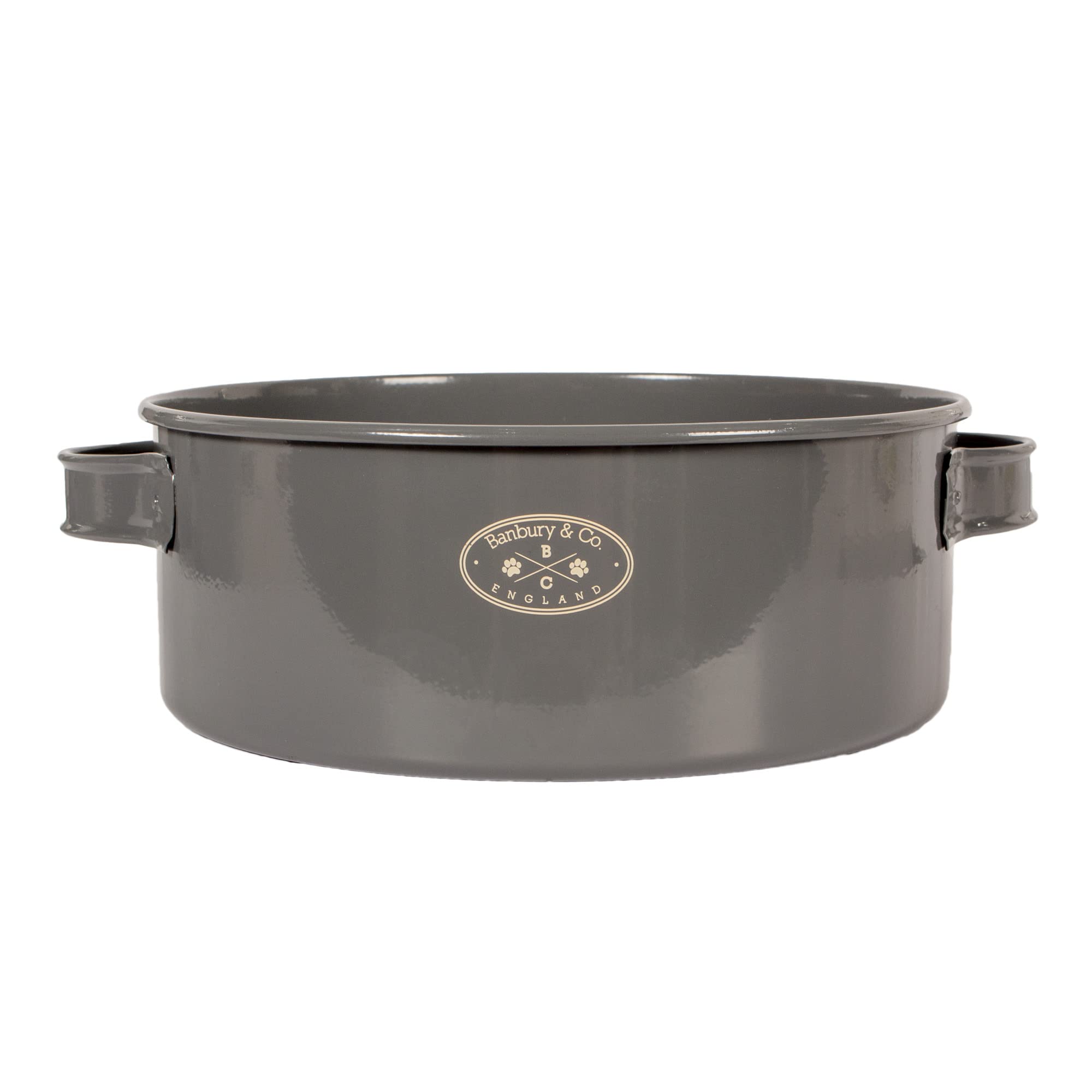 Banbury & Co Tin Feeding Bowl Large