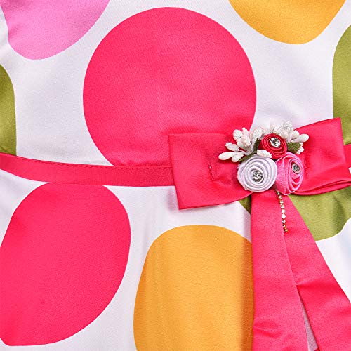 Image of Wish Karo Baby Girls Dress Frock-(stn762)