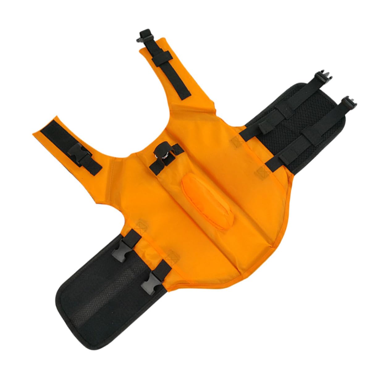 KESYOO Swimsuit Swimwear Pool Bath Pet Swimming Vest Swimming Dogs Dog Vests Large Stripes Doggie Floats Dog Swim Vest Puppy Waterproof Orange Nylon