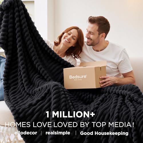 Bedsure Flannel Fleece Throw Blanket - Ultra Soft & Lightweight - Image 2