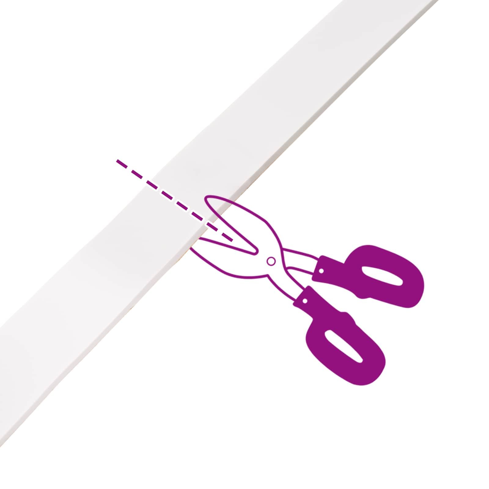 vidaXL Nastro adesivo in schiuma 20 pezzi, bianco 30 mm x 5 m, schiuma CR, nastro adesivo rotondo, schiuma CR, protezione dall'umidità, efficace e universale, isolamento