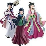 Gluckhapi 3pcs Mao Mao Figure Garden Party Styling Standing Pose PVC Figurine Maomao Desktop Figure Anime Collection