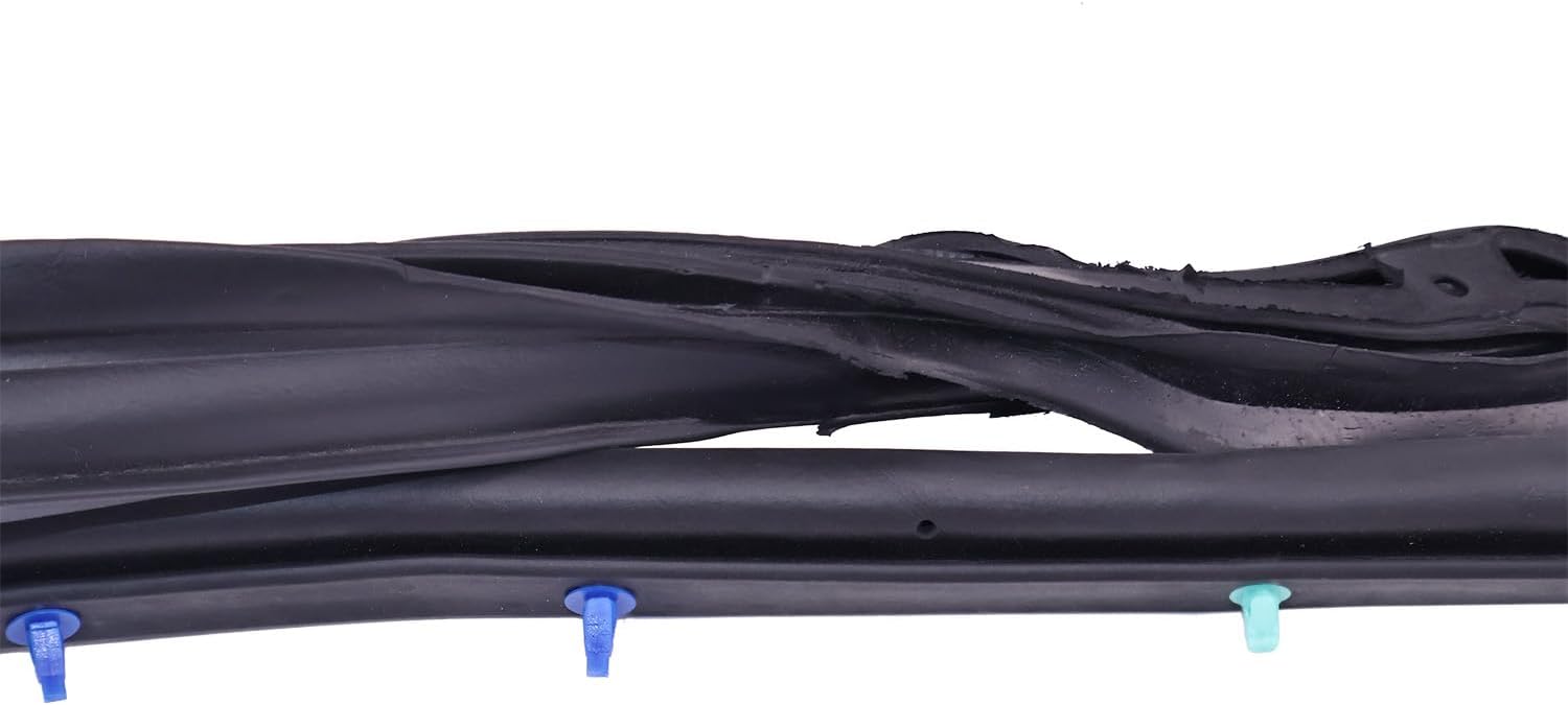 Rear Right & Left Door Rubber Seal Weatherstrip 82830-3RA0A-A11 82831-3RA0A-A11 Compatible with Nissan Sentra 2013-2019