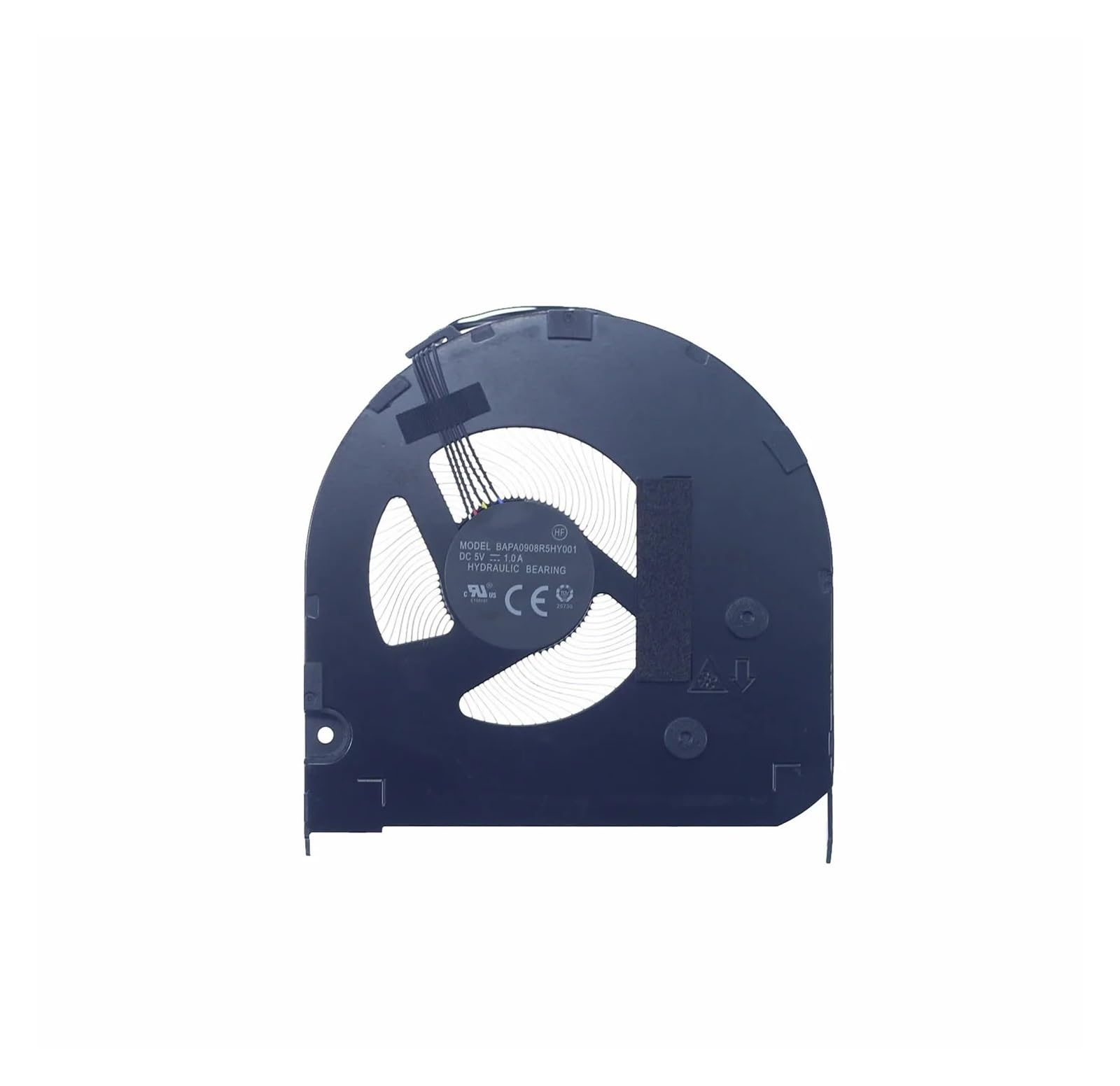 tianwandong Wentylator chłodzący procesor laptopa BAPA09085HY001 DC 5 V 1,0 A do P15v T15p Gen1 5H40X89396 5H40X89395 UMA