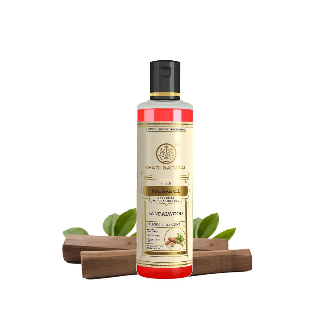 Khadi Natural Sandalwood Massage Oil Paraben Mineral Oil Free (B07G1BPF8H) Amazon Price History, Amazon Price Tracker