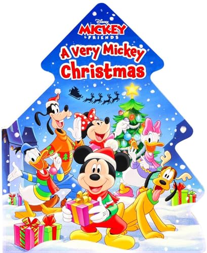 Image of Disney Mickey & Friends: A Very Mickey Christmas (Shaped Board Books)