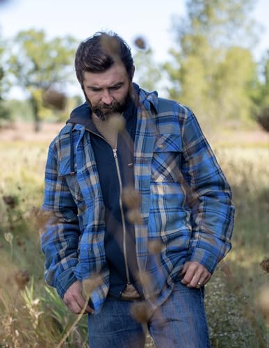 Image of Legendary Whitetails Mens Maplewood Hooded Shirt Jacket