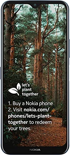 Nokia G50 5G med 6,82" HD+-skärm och trippelkamera i Nordisk blå