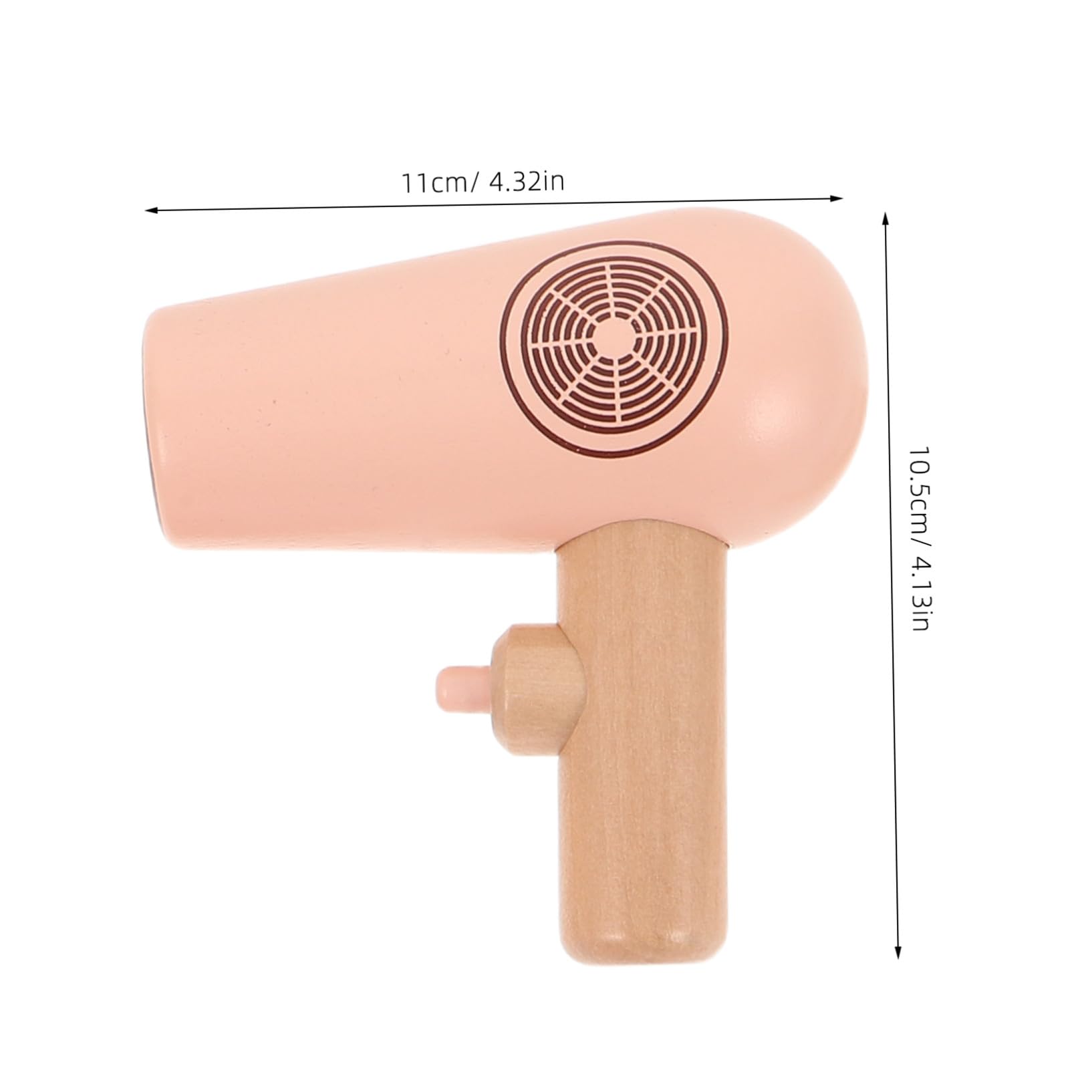 ORFOFE Trucco Giocattolo in Legno per Bambine Kit Trucco Finto con Specchio Rossetto Phon e Profumo Giochi Creativi per Bambina e Giochi di Imitazione per Bambine Regalo Compleanno e