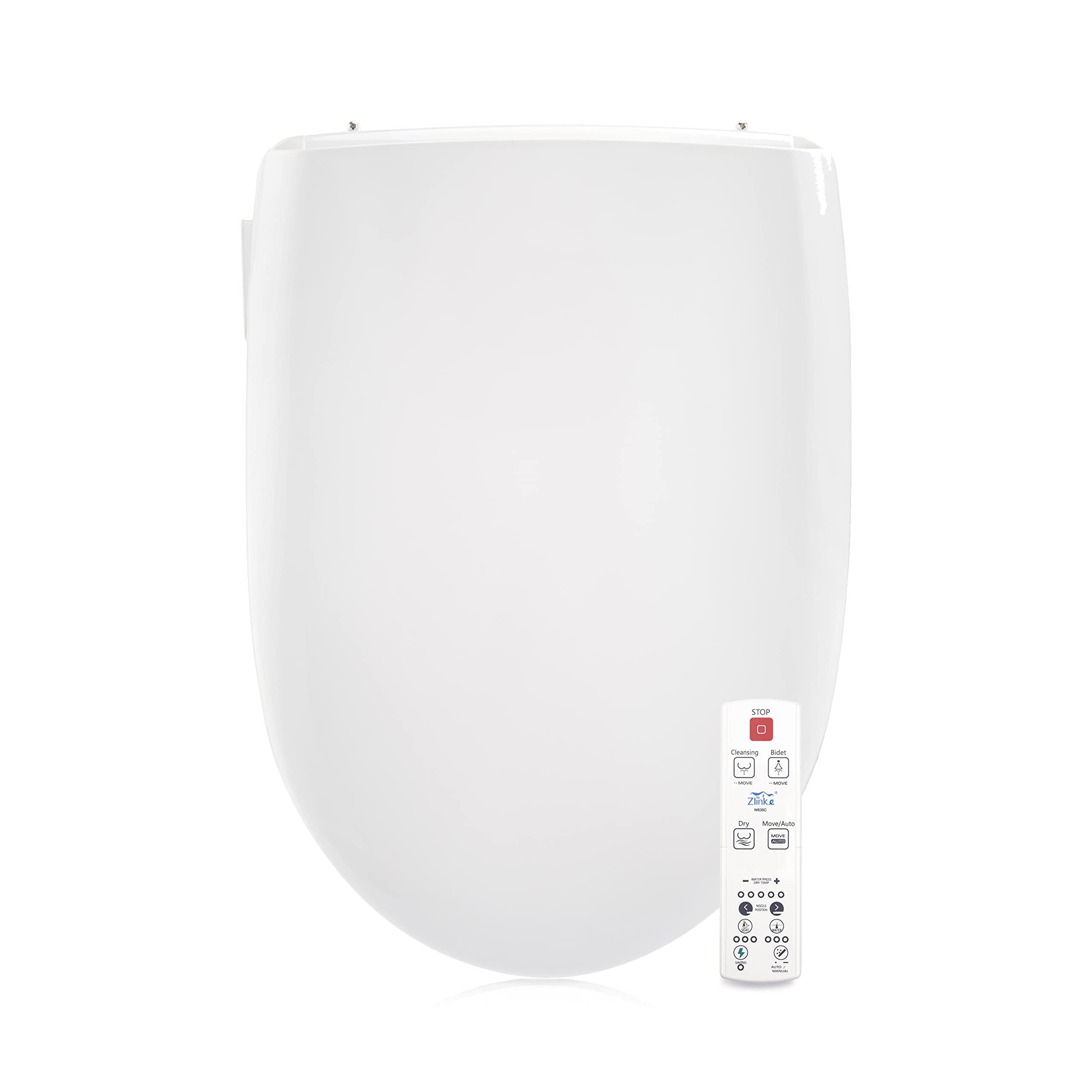Buy Zlinke Bidet Toilet Seat,Electronic Bidet Warm Water,Heated Toilet