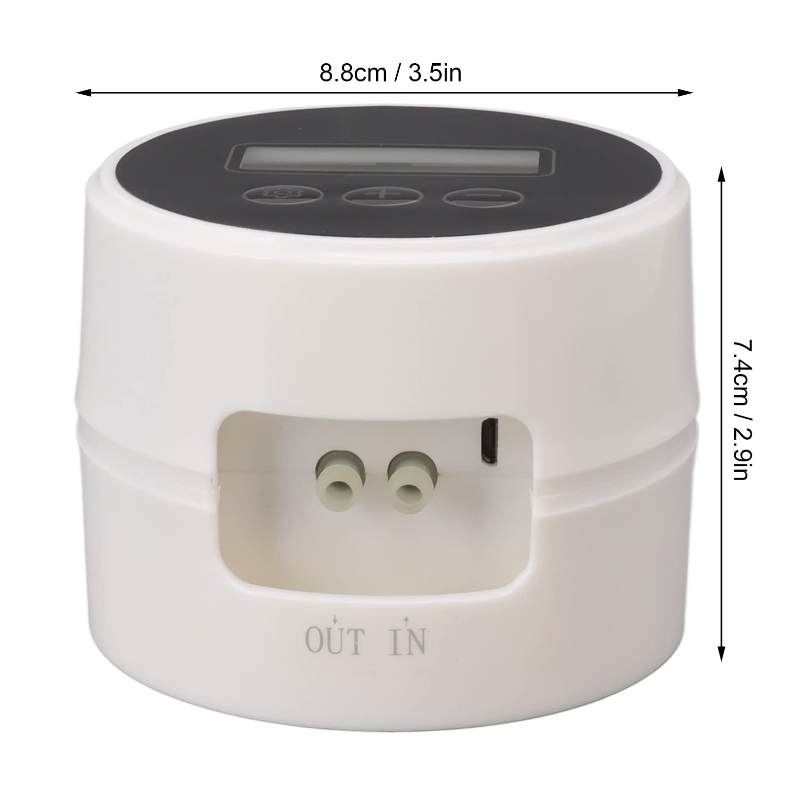 Système D'arrosage Automatique D'intérieur, Arroseur Efficace pour Plantes en Pot, Gain de Temps pour le Jardin, ABS Couleur Noire (10m 10 Pots)