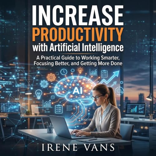 Increase Productivity with Artificial Intelligence Audiolibro Por Irene Vans arte de portada