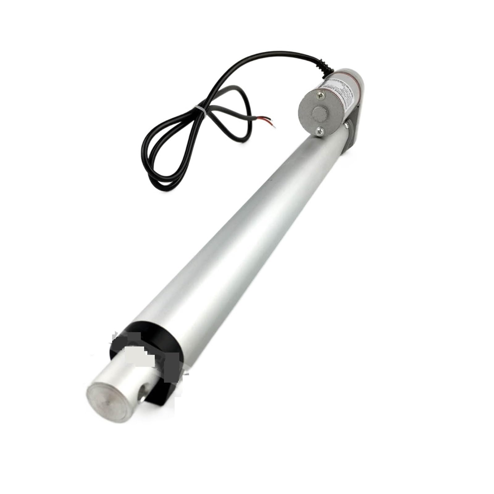 Siłownik Liniowy, 12V 24V 600mm/24 cal skok 900N/198LBS mikro siłownik liniowy podnośnik do telewizora szybki elektryczny silnik prądu stałego(20mm per second 400N,12V)