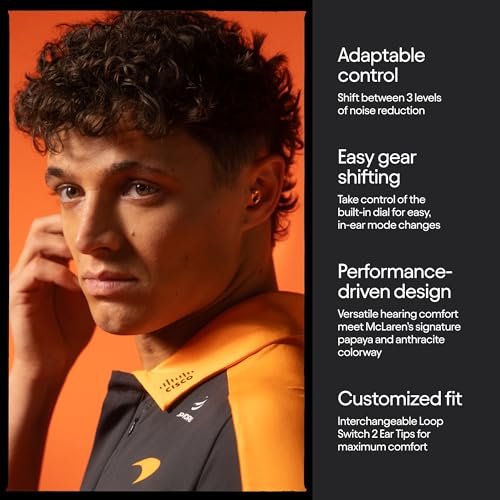 Image of Loop Switch 2 Adjustable Ear Plugs - 3 Noise Relief Modes For Ultimate Control | Flexible Noise Reduction Earplugs For Focus, Travel, Socializing, Festivals & More | 20-26 dB (SNR) Noise Reduction