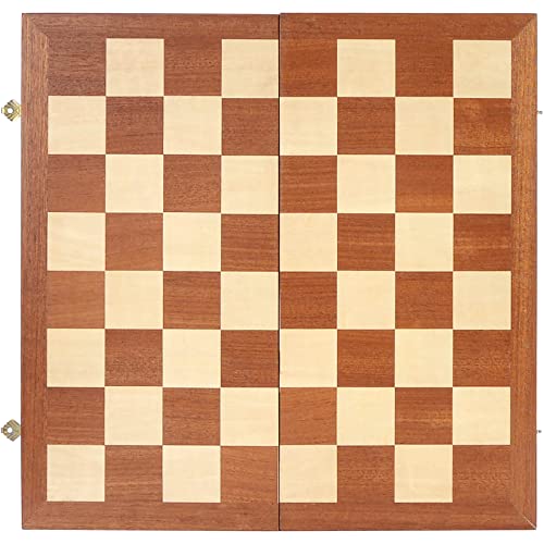 Juego de Damas Clásico Plegable de Madera 14 pulgadas miniatura 6
