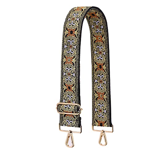 Image of S-Jacorry Purse Strap Replacement Crossbody Wide Shoulder Strap Adjustable Canvas Straps Handbag Strap Replacement Belts