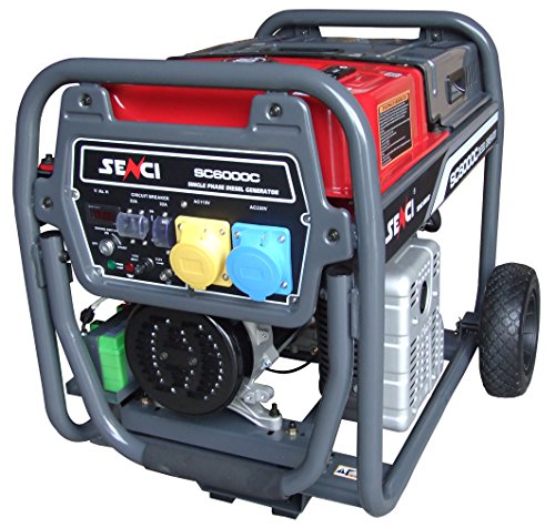 Senci SC6000C Frame Mounted Diesel Generator 5.5kw