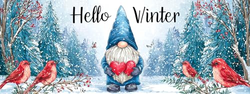 Pavemlo 5D ダイヤモンドアートキット 大人用 クリスマス フルドリル ダイヤモンドアート ノーム ピクチャー ペイント ダイヤモンド付き DIY クロスステッチ ジュエルアート ラインストーン クラフト 自宅の壁の装飾用 30x80cm