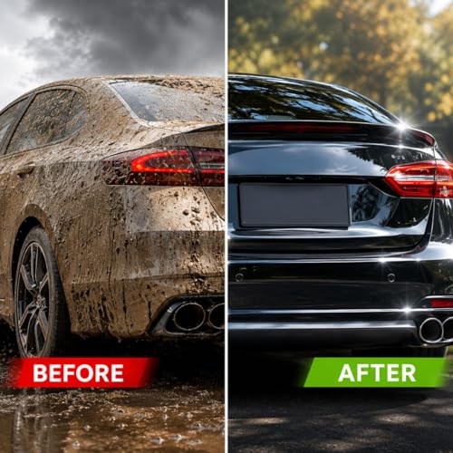 Image of CAR SAAZ Foam X Car & Bike Wash Shampoo 200ml | Premium High-Foaming Shampoo | Snow Foam Wash Shampoo for Ultimate Clean & Shine | pH Neutral, Thick Suds, Highly Effective