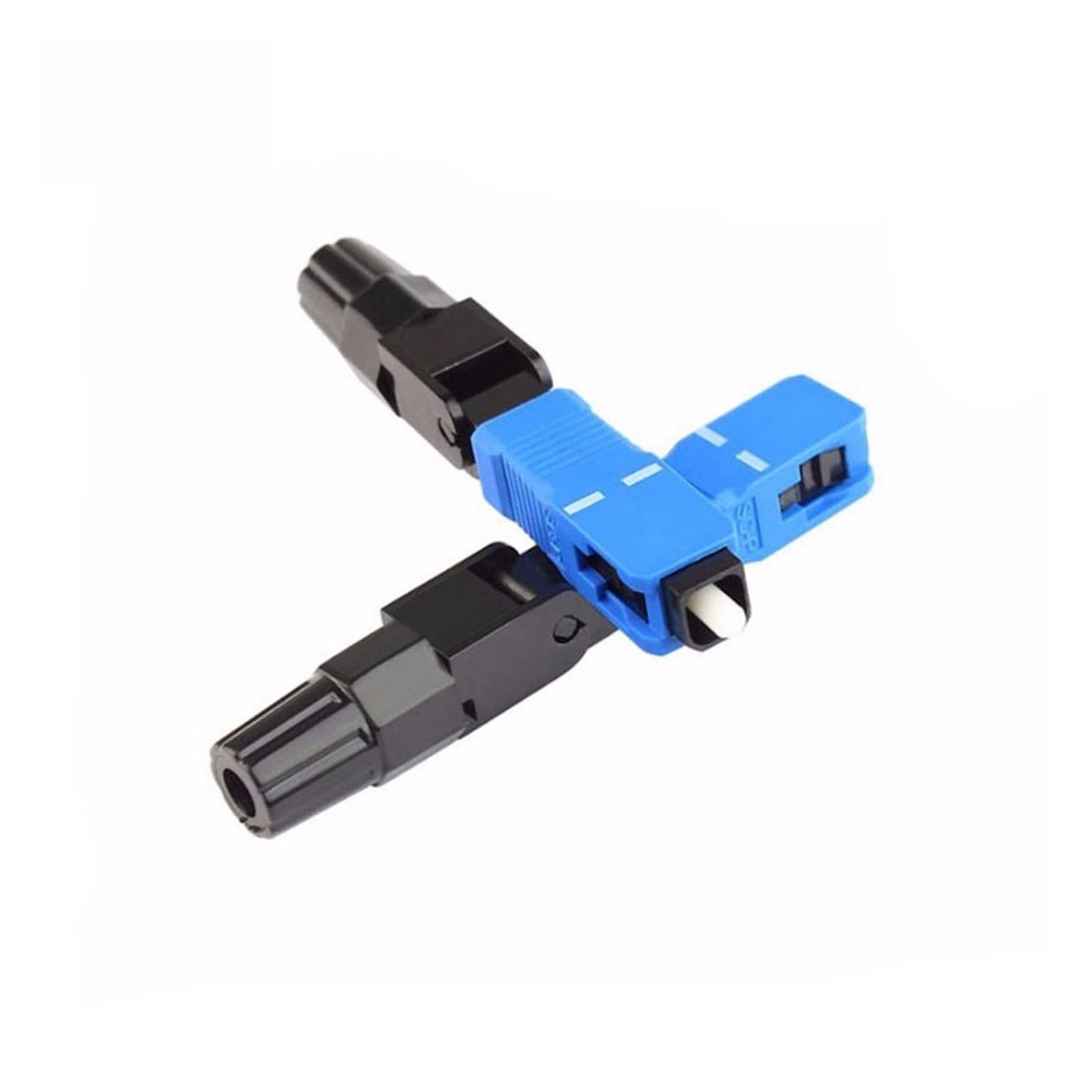 Épisseur de Fibre Optique SC FTTH 50 à 400 pièces UPC Fibre Optique Rapide monomode Assemblage sur site, 60 mm(50pcs SC UPC)