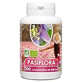 Passiflora Organica - 200 tabletas de 400 mg