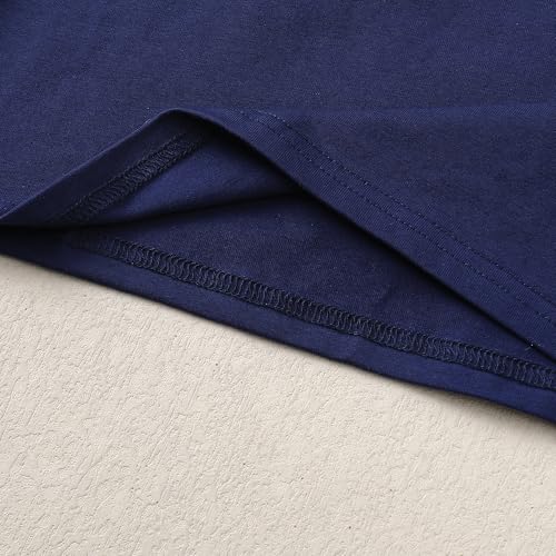 Image of 12M-14Y Toddler Baby Girls Peter Pan Collar Blouse Kids Girl Solid Color Puff Sleeve T-Shirts Casual Tee Tops