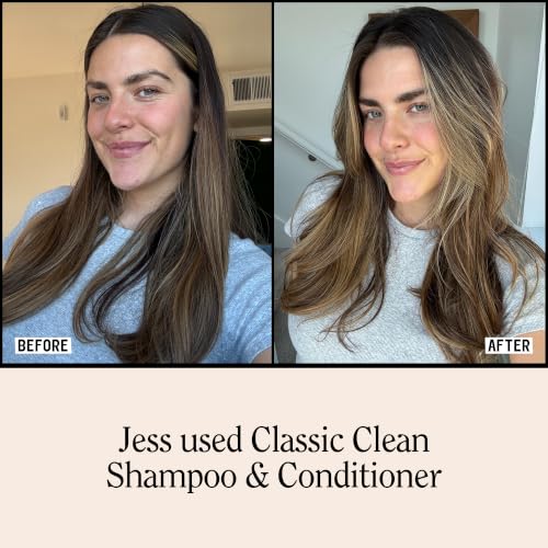 Image of California Naturals Classic Clean Toasted Coconut Shampoo Conditioner Set, Natural, Vegan, Cruelty, Silicone, Paraben, and Sulfate Free, All Hair Types, 20 Fl Oz