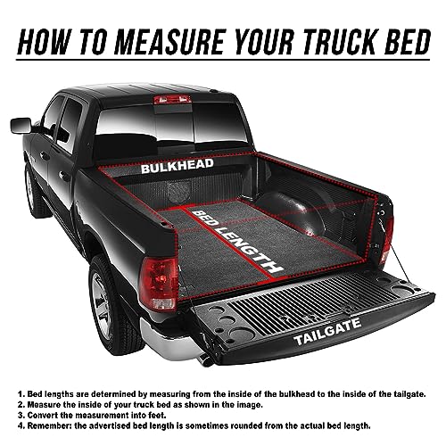 J2 Engineering Ttc-4H-005 Truck Bed Hard Quad-Fold Tonneau Cover Compatible With 2015-2021 F150 Supercrew Double Cab 5 1/2' Bed #TOP1