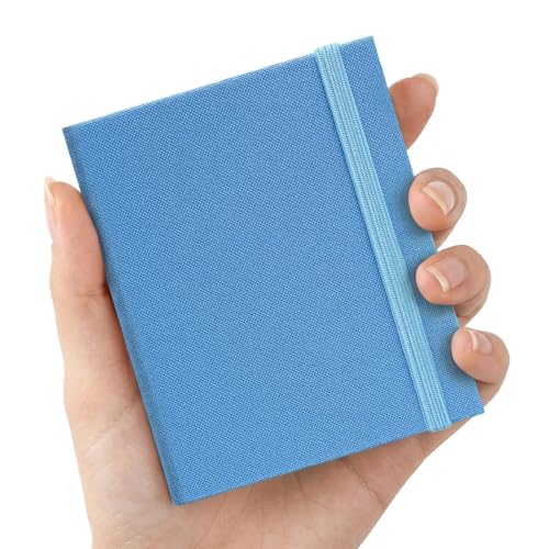 Vienrose Album Fotos Polaroid, Photo Album y Álbum de Fotos para Fujifilm Instax Mini Film, Compatible con Mini 12 11 9 y Polaroid Snap, 52 Bolsillos, Azul