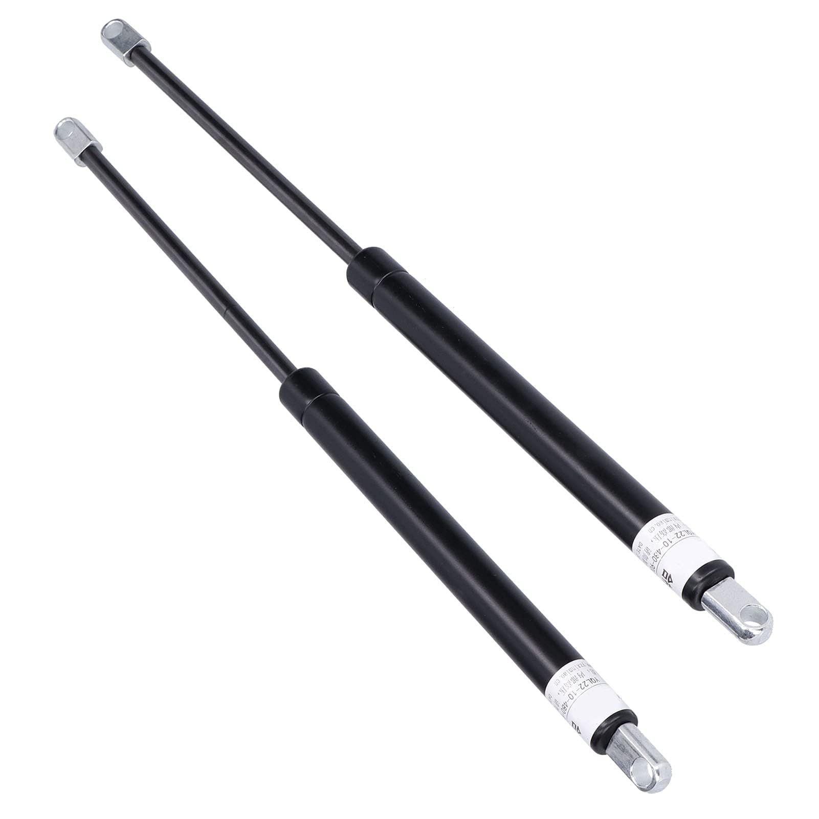 Molla a Gas 480mm 700N, 2 Pezzi, Acciaio, Corsa 200mm, Ammortizzatore per RV Letto Tonneau