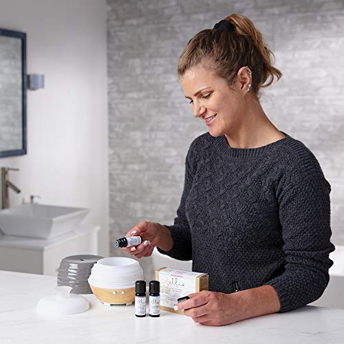 Ellia Essential Oil Set, Calm And Concentration, Including Signature Blends Of Pay Attention, Be Centered, And Let Go. 3 Pack Essential Oil Kit , 10Ml Each, By Homedics #TOP5