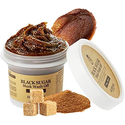 SKIN FOOD Black Sugar Exfoliating Scrub Mask Cover