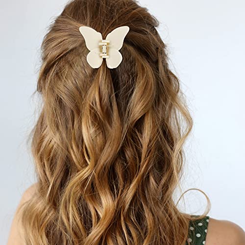 Pinzas para cabello tipo mariposa Atoden 4 piezas miniatura 5