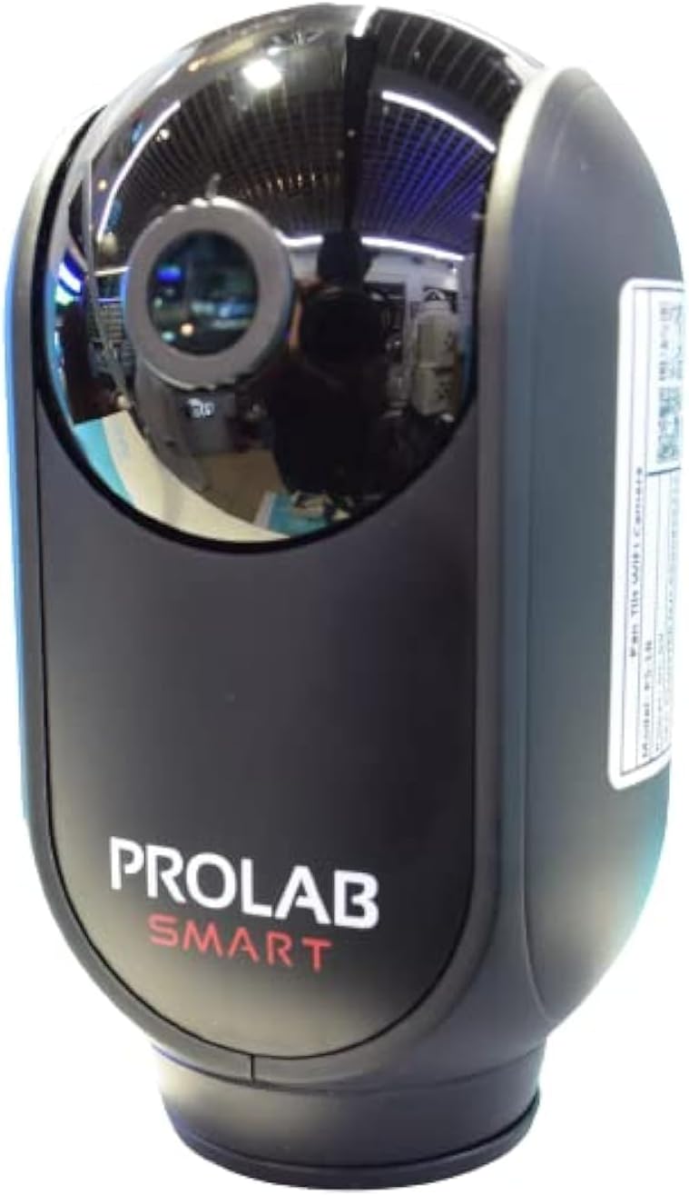 PROLAB INDOOR WIFI camera, Motion Detection Night Vision Full HD Camera connected with 360 rotation, tuya smart app, smart design