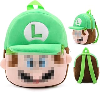 Zaino Personaggi anime, zaino Personaggi anime 3D, adatto per ragazzi / ragazze dai 2 ai 6 anni, zaini in peluche per bambini