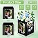 24PCS Black Graduation Table Centerpieces Box Party Picture 6/7 Inch Photo Display Congrats Grad Party Favor Gift Photo Props Frame for High School College