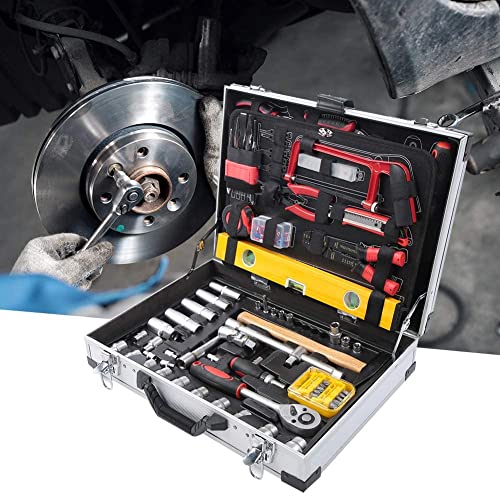 Haushaltsreparaturwerkzeugsatz, 139-teiliges Handwerkzeug-Set für den allgemeinen Haushalt mit solider Tragewerkzeugbox Home Repair Basic Tool Kit Set für Zuhause, Wohnung, Garage Instandhaltung – Bild 4