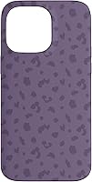 Vista 1 de Funda transparente para iPhone 14 Pro Max con estampado de leopardo, guepardo y animal