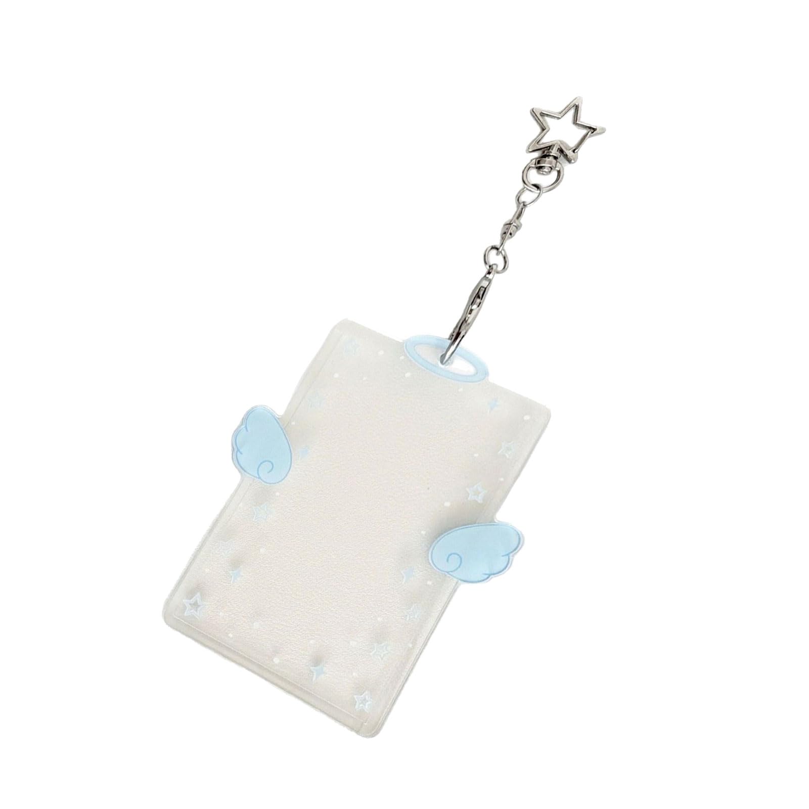 XAGMODSHN Photocard Holder Korean Popular Photo Card Keychain Pendant Student Sleeve Photo Pendant