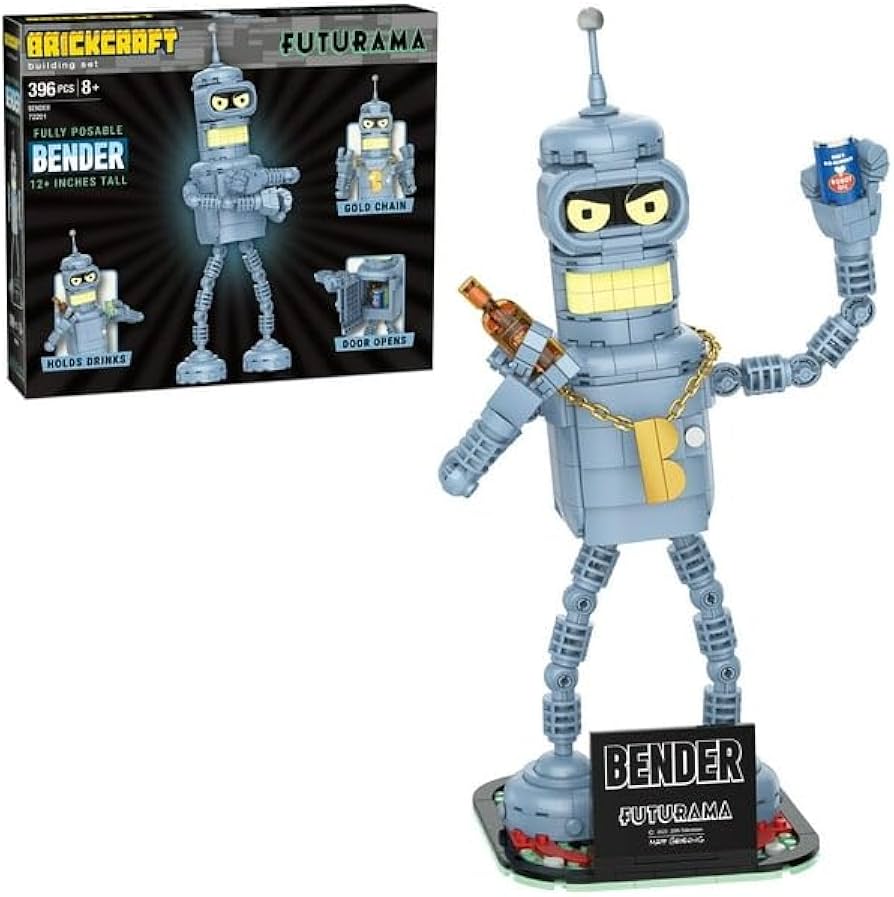 Amazon.com: P L-RA Bender Brick Building Kit (396- Plastic