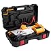 Produktbild Elektrischer Wagenheber,12V 2T Elektrischer Wagenheber Autoheber Scherenwagenheber Heber bis 12cm - 35cm Hubhöhe mit Lampe für für SUV Van Garage und Notausrüstung