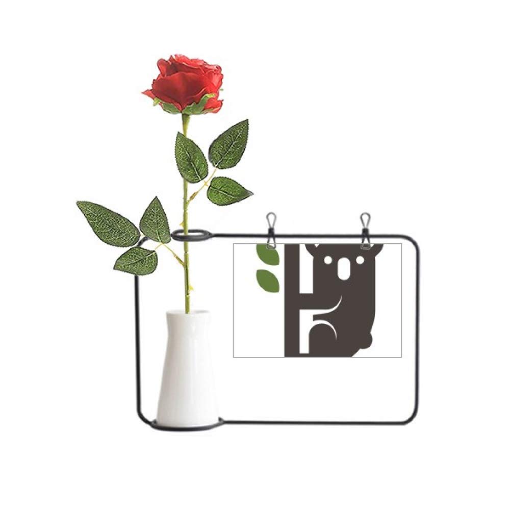 Fleurs artificielles koala pour remplacer les plantes difficiles à entretenir