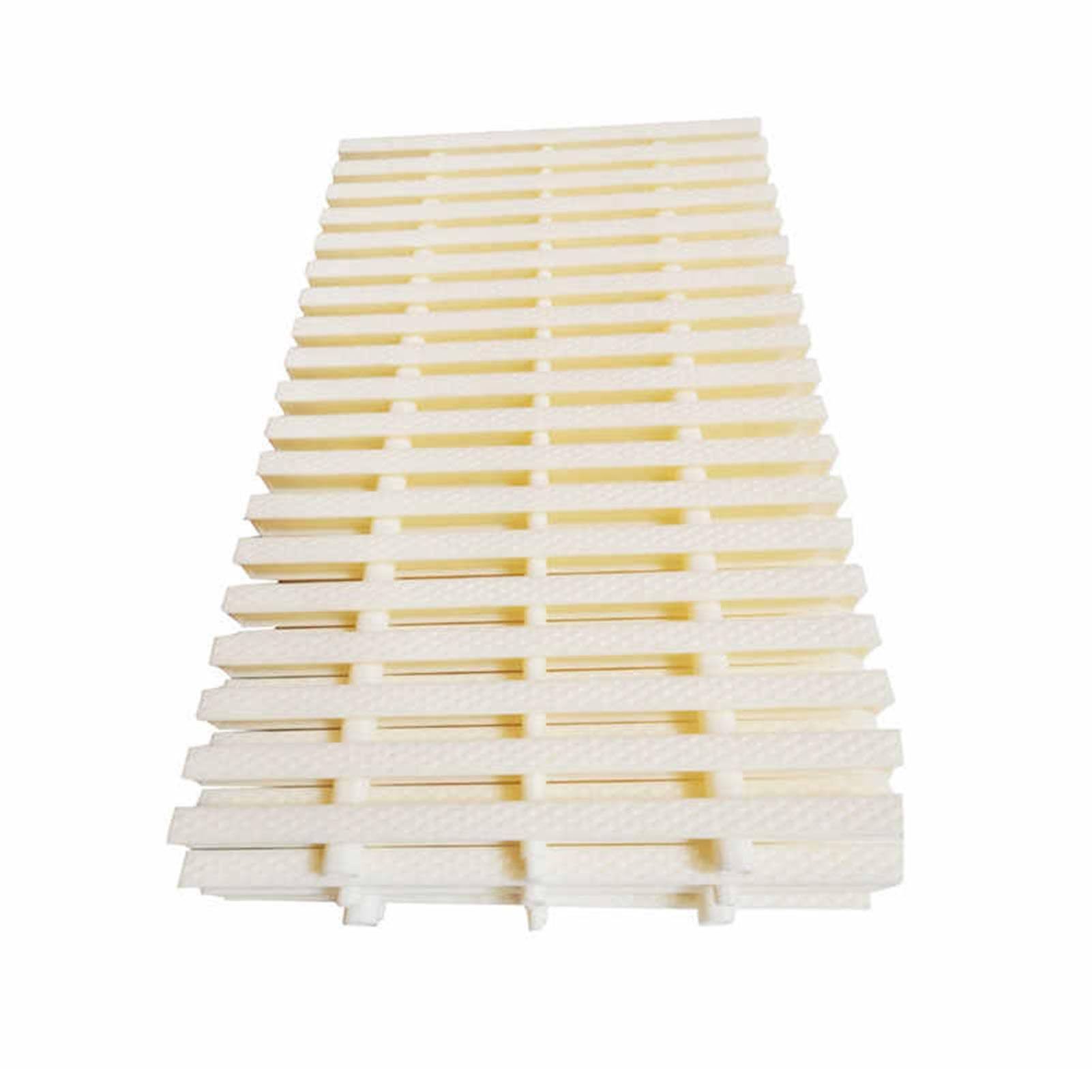 Genérico Rejilla de desagüe para Piscinas, 18 x 100 cm, para Interiores y Exteriores, Ideal para Patios, terrazas, pasillos y baños. Solución de Drenaje Duradera con Canal de Empalme.