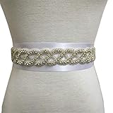 Rhinestone Dash. Bridal Sash ~Bridal Sash, Rhinestones and Pearl Sash, Wedding Sash, Jeweled Sash Belt, Wedding Sash, Crystal Sash, Rhinestone Sash, Sash Ra233~m96