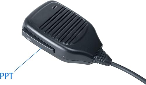 Miniatura 2 de Micrófono de mano de hombro con altavoz para 1 PIN 2.5MM Motorola Talkabout Walkie Talkie Radio de 2 vías MD200TPR MH230R MR350R MS350R MT350R