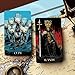 ZHQGYN 78 Tarot Cards, Tarot Cards Deck with Guide Book for Beginners, Fortune Telling Toys, Durable Cards, Suitable for Beginners to Experts, Creative Art Real Experience.