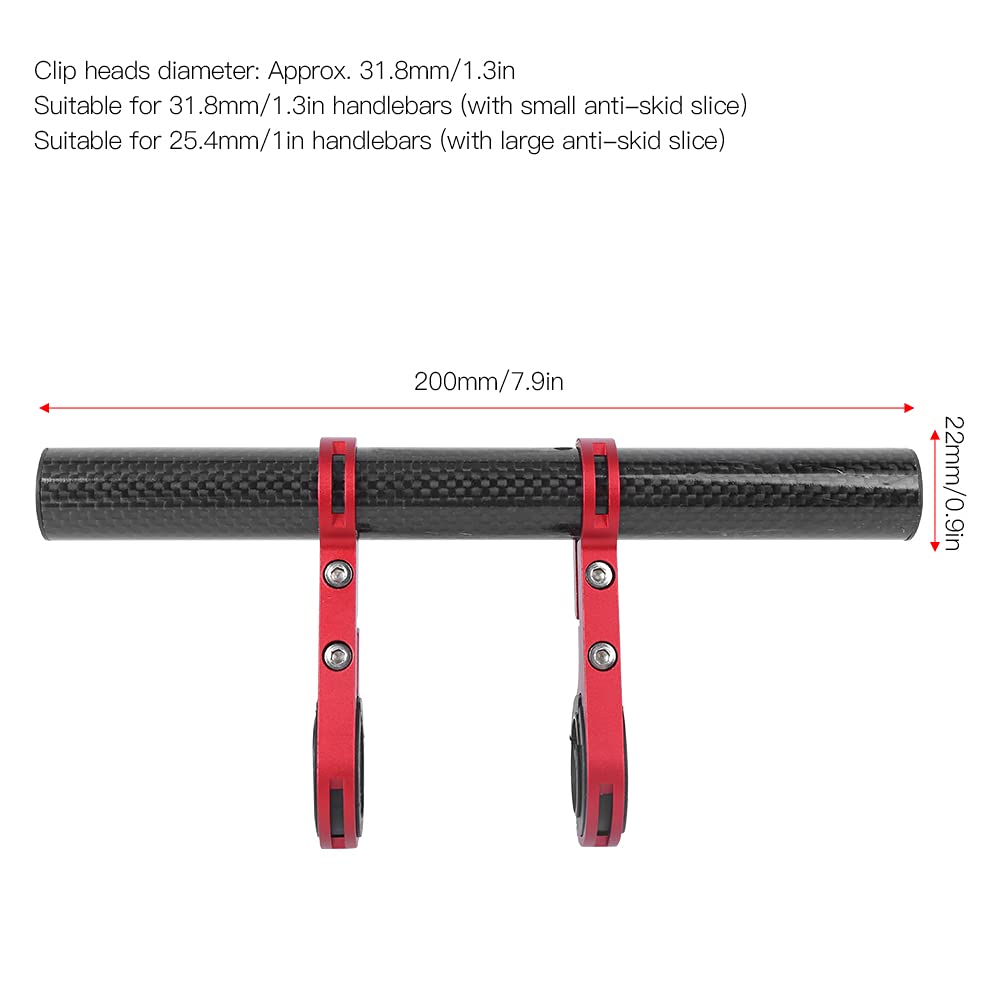 Extension De Guidon Vélo - Barres Rallonge Ergonomique En Aluminium, Support Universel, Gain De Confort Pour Longues Distances, Facile à Installer Support Accessoires Vélo Réglable